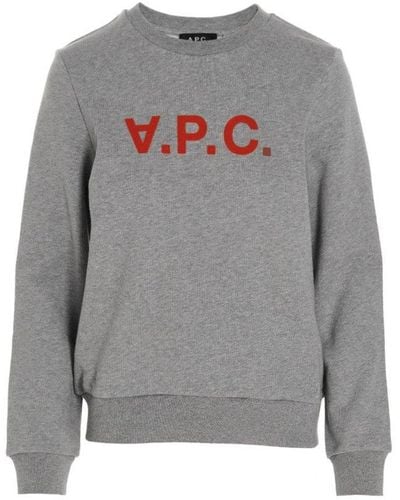 A.P.C. 'viva' Sweatshirt - Gray