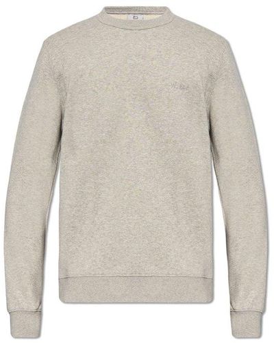 Woolrich Sweatshirt With Logo, - White