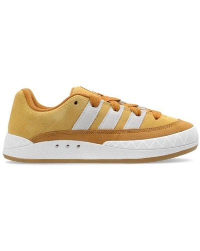 adidas Originals Adimatic Lace-up Trainers - Yellow