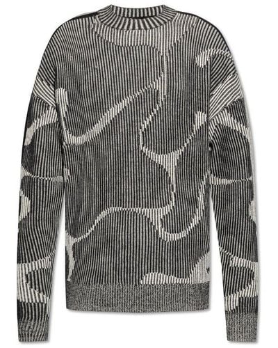 Emporio Armani Wool Sweater, - Gray