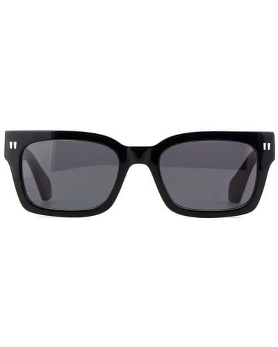 Off-White c/o Virgil Abloh Rectangular Frame Sunglasses - Black