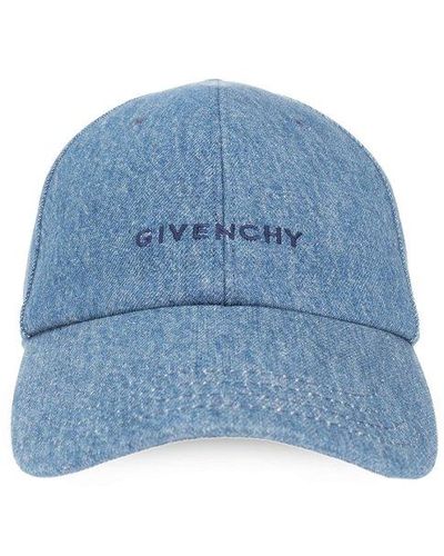 Givenchy Baseball Cap, - Blue