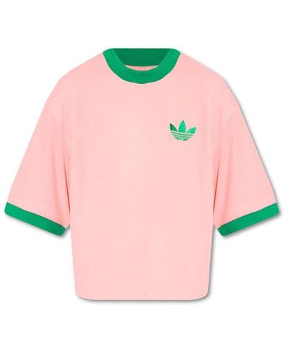 adidas Adicolor 70s Oversized Logo T-shirt - Pink