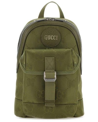 Gucci Off The Grid Backpack - Green