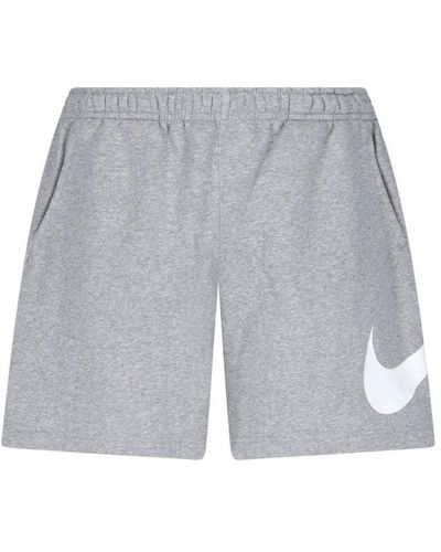 Nike Sportswear Club Graphic Shorts - Grey