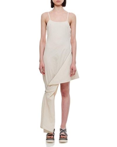 JW Anderson Asymmetric Camisole Dress - White