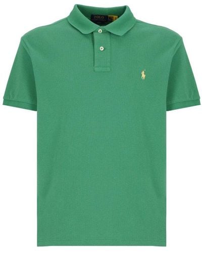 Polo Ralph Lauren Polo Shirt With Pony - Green