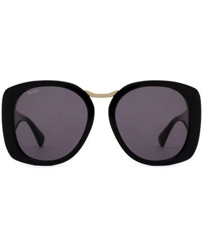 Max Mara Bridge Sunglasses - Black
