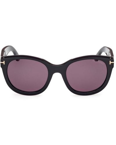 Tom Ford Cat-eye Sunglasses - Black