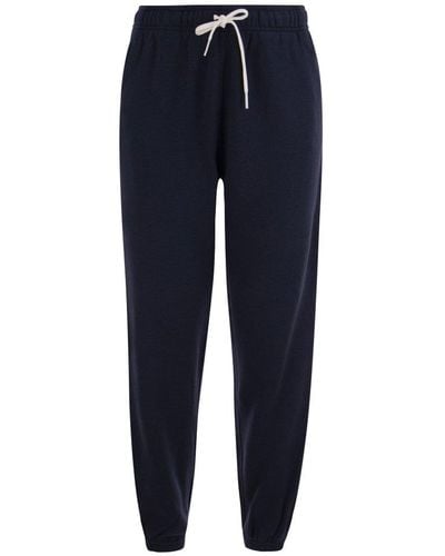 Polo Ralph Lauren Pony Embroidered Drawstring Trousers - Blue