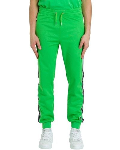 Givenchy Logo Tape Track Trousers - Green