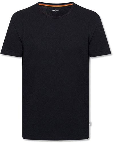 Paul Smith T-Shirt From Organic Cotton - Black