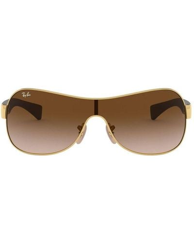 Ray-Ban Pilot Frame Sunglasses - Black