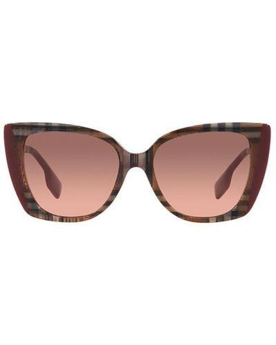 Burberry Cat-eye Frame Sunglasses - Pink