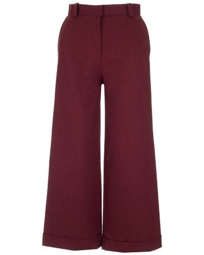 See By Chloé See By Chloé Other Materials Trousers - Red