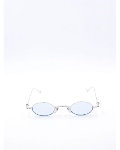 Chrome Hearts Oval Frame Sunglasses - Metallic