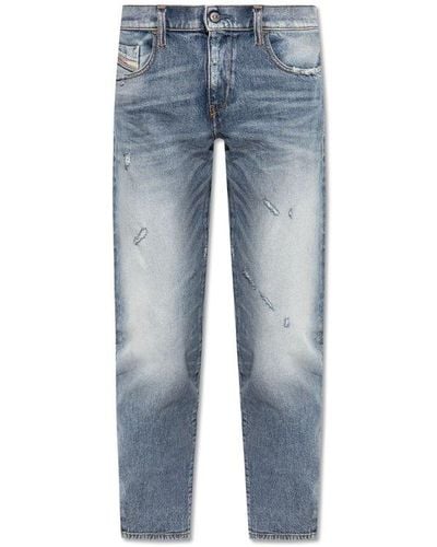 DIESEL 2019 D-strukt Straight-leg Jeans - Blue