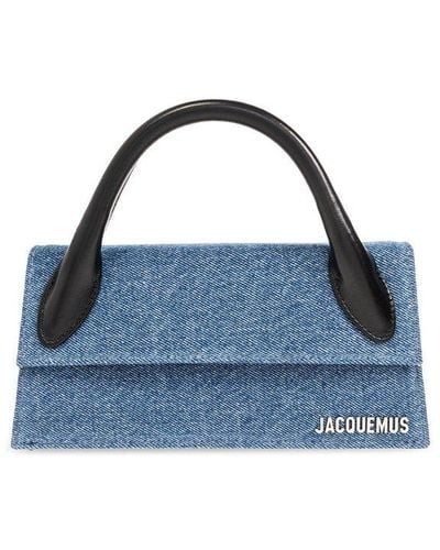 Jacquemus Le Chiquito Long Denim Bag - Blue