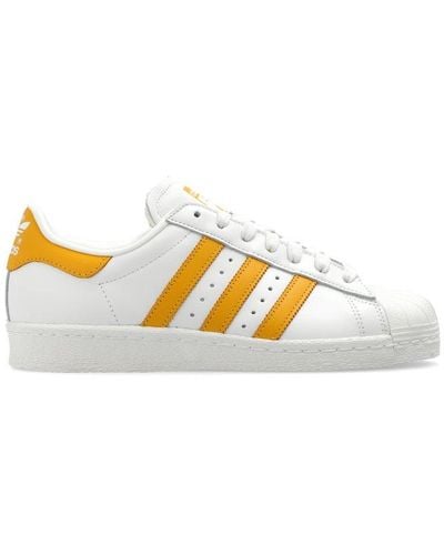 adidas Originals Superstar 82 Lace-up Sneakers - Yellow