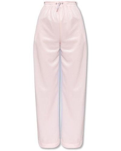 Khrisjoy Panelled Drawstring Trousers - Pink