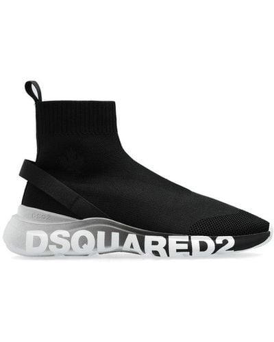 DSquared² Fly High-top Sneakers - Black