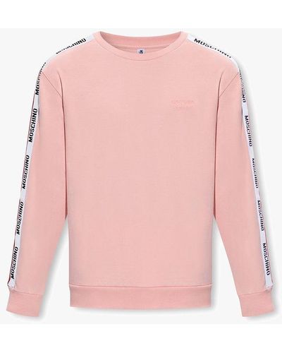Moschino Sweatshirt With Logo - Pink