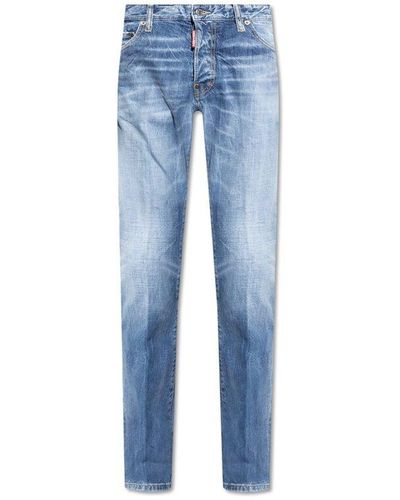 DSquared² Cool Guy Straight-leg Jeans - Blue