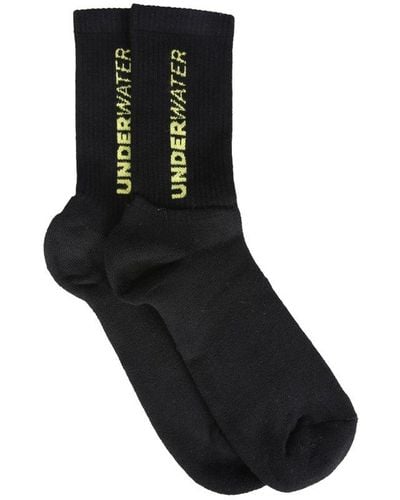 MSGM Logo Socks - Black
