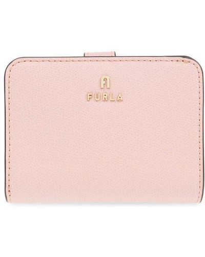 Furla 'camelia Small' Wallet, - Pink