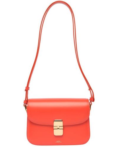 A.P.C. Bags - Red