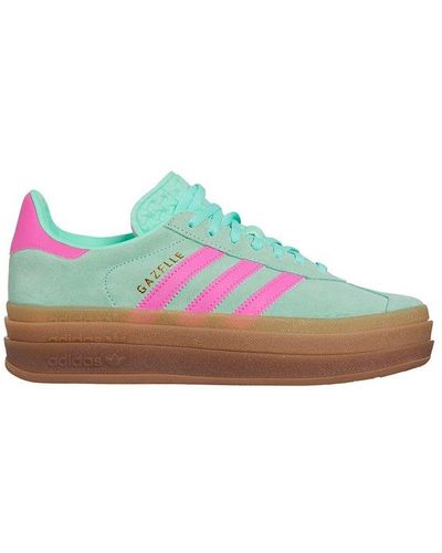 adidas Originals Gazelle Bold Lace-up Sneakers - Green