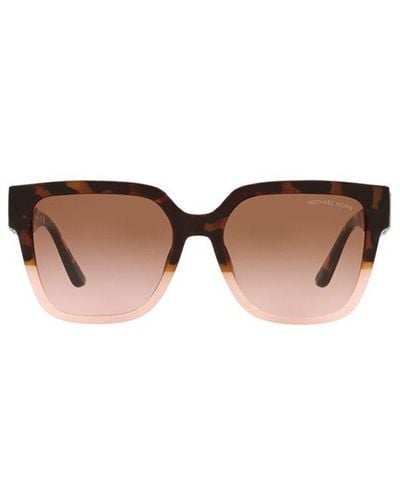 Michael Kors Square Frame Sunglasses - White