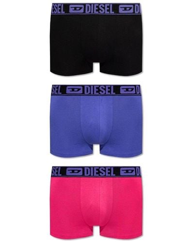 DIESEL 'umbx-damienthreepack' Boxers 3-pack, - Multicolour