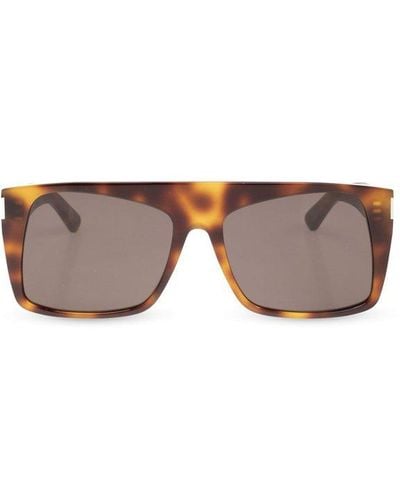 Saint Laurent Sunglasses 'sl M136', - Brown