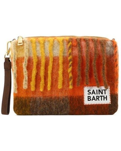 Mc2 Saint Barth Parisienne Blanket Clutch - Orange
