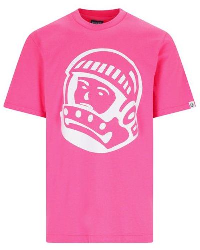 BBCICECREAM Graphic Printed Crewneck T-shirt - Pink