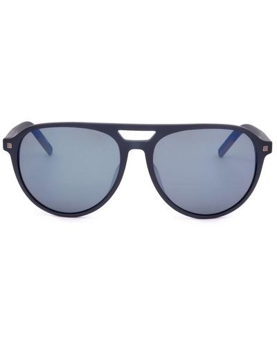 Zegna Pilot Frame Sunglasses - Blue
