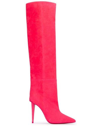 Christian Louboutin Astrilarge Botta Heeled Boots - Pink