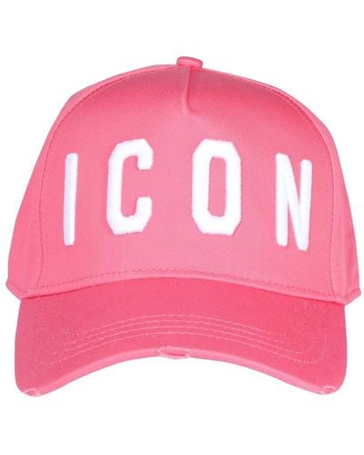 DSquared² Icon Baseball Cap - Pink