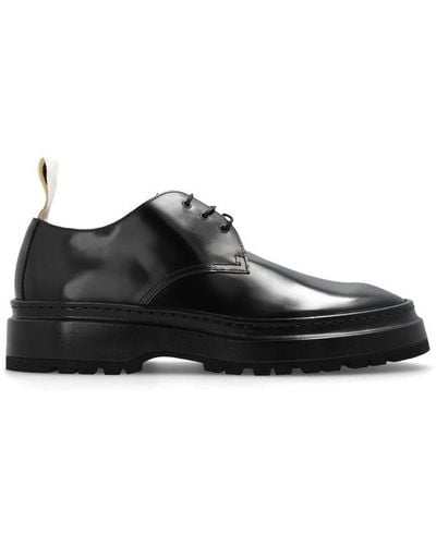 Jacquemus 'pavane' Derby Shoes, - Black