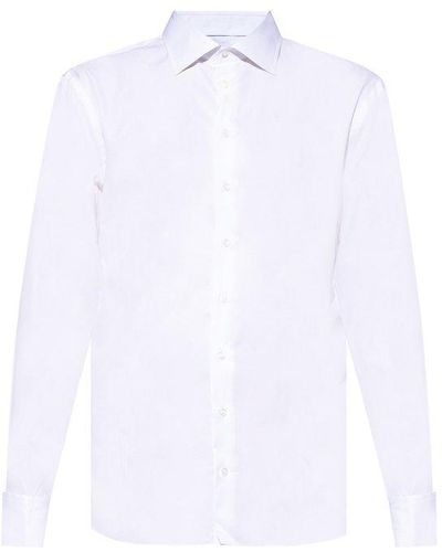 Giorgio Armani Cotton Shirt - White