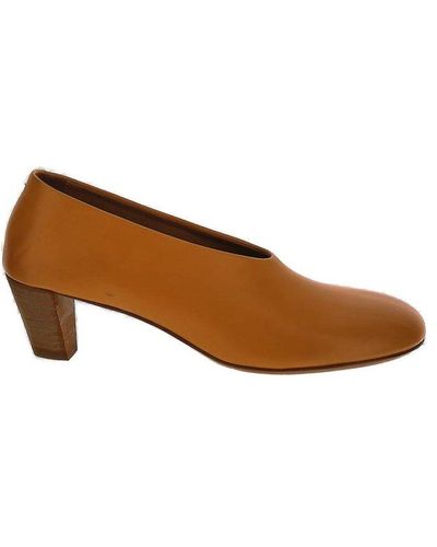Marsèll Orange Leather Shoes - Brown
