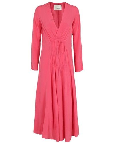 Isabel Marant Nemalia Dress - Pink