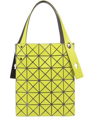 Bao Bao Issey Miyake Lucent Small Top Handle Bag - Yellow