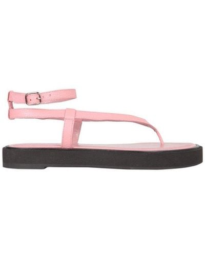 BY FAR Cece Thong Sandals - Pink