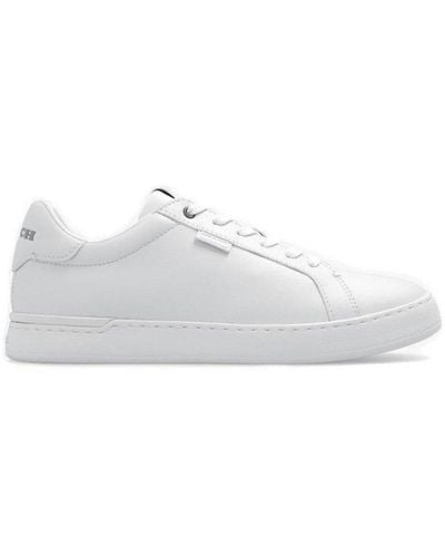COACH Lowline Lace-up Trainers - White
