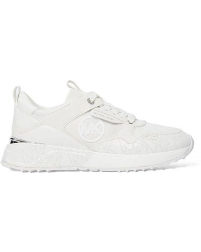 MICHAEL Michael Kors Logo Detailed Lace-up Trainers - White