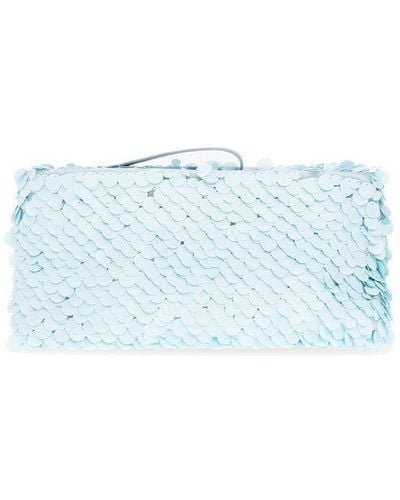 Dries Van Noten Sequinned Handbag - Blue