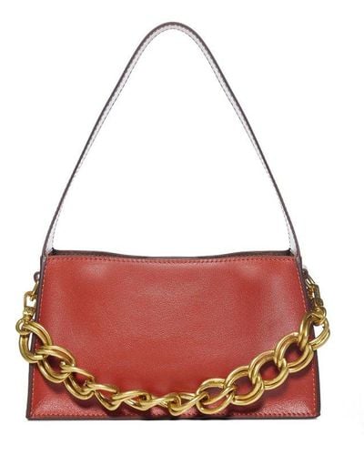 MANU Atelier Chained Shoulder Bag - Red