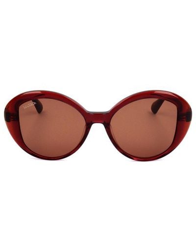 MAX&Co. Round Frame Sunglasses - Brown